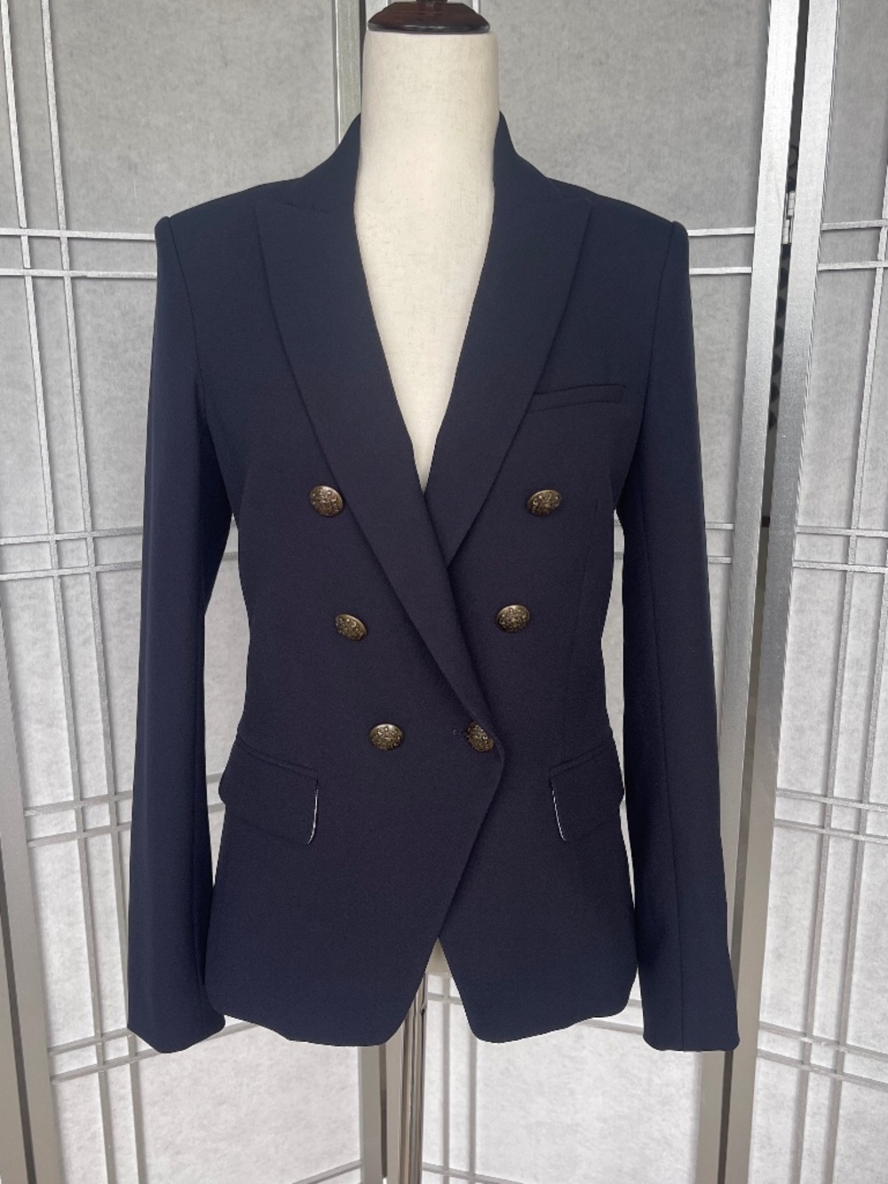 Veronica Beard Navy Miller sz 4